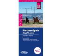 Carte routière - Espagne Nord : Chemin de St Jacques de Compostelle | Reise Know How