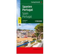 Carte routière - Espagne & Portugal | Freytag & Berndt