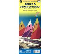 Carte routière et touristique : Belize