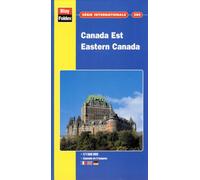 Carte routière et touristique : Canada-Est , N° 385 (avec un index)
