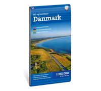 Carte routière et touristique - Danemark | Calazo