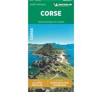 Carte routière et touristique indéchirable - Corse | Michelin