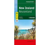 Carte routière et touristique - Nouvelle Zélande | Freytag & Berndt