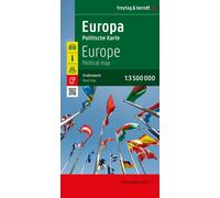 Carte routière - Europe politique | Freytag & Berndt
