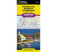 Carte routière - Finlande & Scandinavie Nord | National Geographic