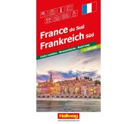 Carte routière - France du Sud | Hallwag