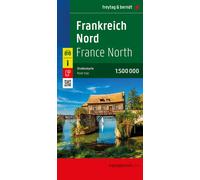Carte routière - France Nord | Freytag & Berndt