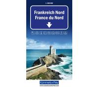 Carte routière - France Nord | Kümmerly & Frey