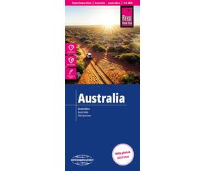 Carte routière générale de l'Australie | Reise Know How