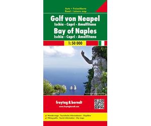 Carte routière - Golfe de Naples (Ischia, Capri, Amalfitana) | Freytag & Berndt