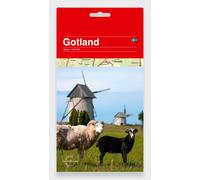 Carte routière - Gotland (Suède)