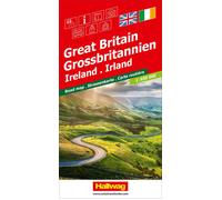Carte routière - Grande Bretagne | Hallwag