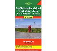Carte routière - Grande Bretagne & Irlande au 1/700 000 | Freytag & Berndt