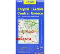 Carte routière - Grèce centrale - n° 54 | Orama