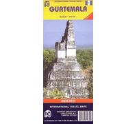 Carte routière : Guatemala