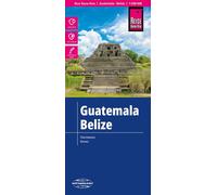Carte routière - Guatemala & Belize | Reise Know How
