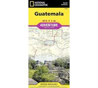 Carte routière - Guatemala | National Geographic