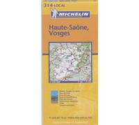 Carte routière : Haute-Saône - Vosges, N° 11314