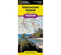 National Geographic Vancouver Island Adventure Map: North America / Canada