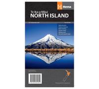 Carte routière - Ile du Nord (Nouvelle Zélande) | Hema Maps