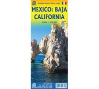 Carte routière imperméable - Basse-Californie (Mexique) | ITM - 1:650 000