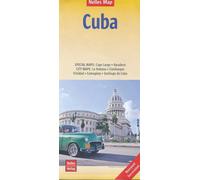Carte routière imperméable - Cuba | Nelles Map