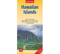 Carte routière imperméable - Iles Hawaii | Nelles Map