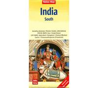 Carte routière imperméable - Inde Sud | Nelles Map