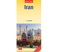 Carte routière imperméable - Iran | Nelles Map