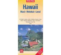Carte routière imperméable - Mauï, Molokaï, Lanaï (Hawaii) | Nelles Map