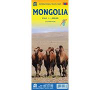 Carte routière imperméable - Mongolie | ITM