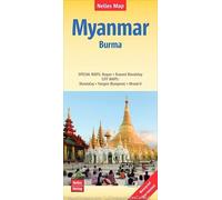 Carte routière imperméable - Myanmar (Birmanie) | Nelles Map