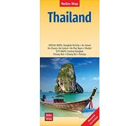 Carte routière imperméable - Thaïlande | Nelles Map