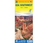 Carte routière imperméable - USA Sud-ouest | ITM