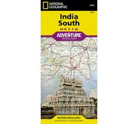 Carte routière - Inde Sud | National Geographic