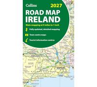 Carte routière - Irlande 2027 | Collins