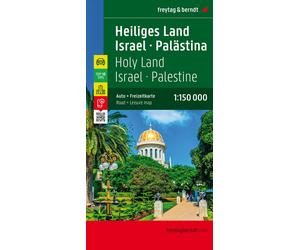 Carte routière - Israël & Palestine | Freytag & Berndt