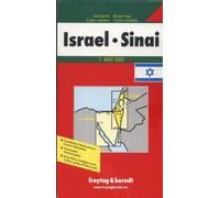 Carte routière : Israel / Sinai