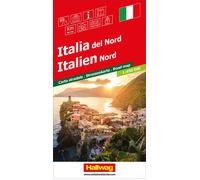Carte routière - Italie du Nord | Hallwag