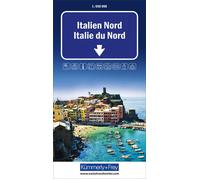 Carte routière - Italie du Nord | Kümmerly & Frey