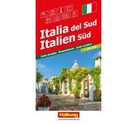Carte routière - Italie du Sud | Hallwag
