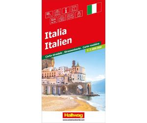 Carte routière - Italie | Hallwag