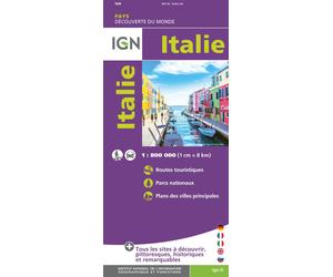 Carte routière - Italie | IGN