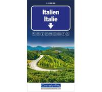 Carte routière - Italie | Kümmerly & Frey