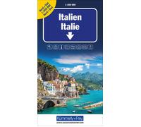 Carte routière - Italie Nord+Sud | Kümmerly & Frey