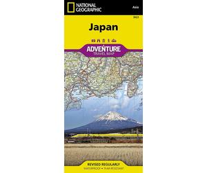 Carte routière - Japon | National Geographic