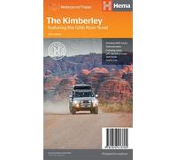 Carte routière - Kimberley, Gibb River Road (Australie Occidentale) | Hema Maps