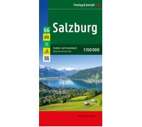 Carte routière - Land de Salzbourg (Autriche) | Freytag & Berndt