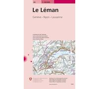 Carte routière : Le Léman