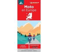 Collectif – Carte Nationale Moto en Europe – Atlas / carte – Michelin